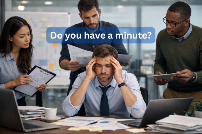 Do you have a minute?