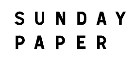 Sunday paper logo